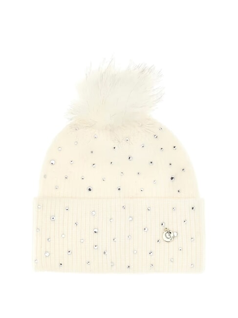 GUESS STRASS Mütze mit Bommel NICHT-GERADE WEISS - Mützen/Hüte
