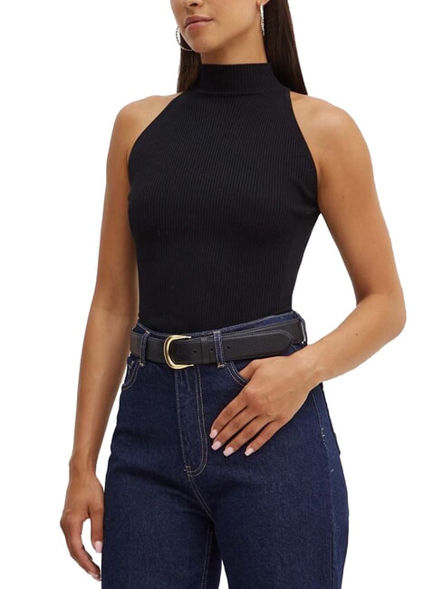 GUESS BLAIR Neckholder-Tanktop jetbla - T-Shirts und Tops für Damen