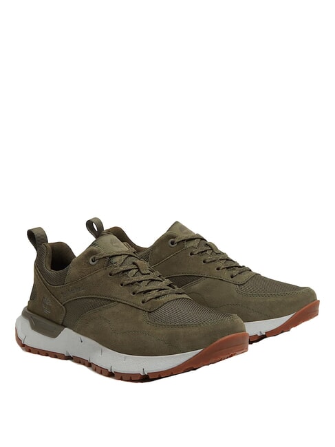 TIMBERLAND VOYAGER PARK  Turnschuhe dunkelgrünes Netz - Herrenschuhe