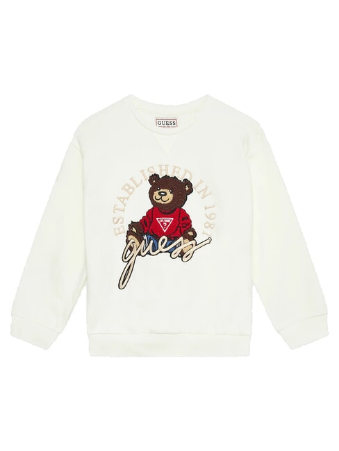 GUESS KIDS Oversize-Sweatshirt mit Stickerei cremwhi - Sweatshirts Kinder