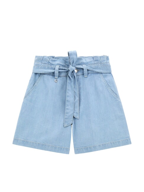GUESS MINI ME KIDS Bermuda mit Schleife Flaute Licht - Kinderhosen