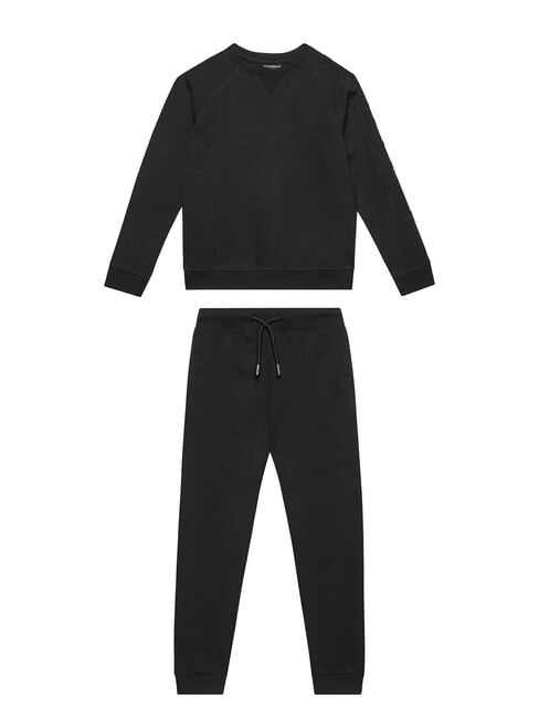 GUESS KIDS Kompletter Trainingsanzug aus Sweatshirt und Hose jetbla - Trainingsanzüge für Kinder