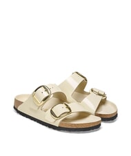 BIRKENSTOCK ARIZONA BIG BUCKLE  Sandalen aus Leder ecru gl&auml;nzen - Damenschuhe - 1