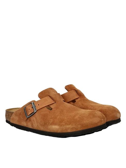BIRKENSTOCK BOSTON  Sandalen aus Leder Cognac - Schuhe Unisex