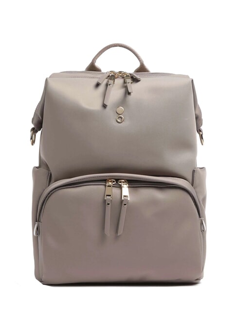 ECHOLAC PURIST 15-Zoll-Laptop-Rucksack grau/khaki - PC-Rucksäcke