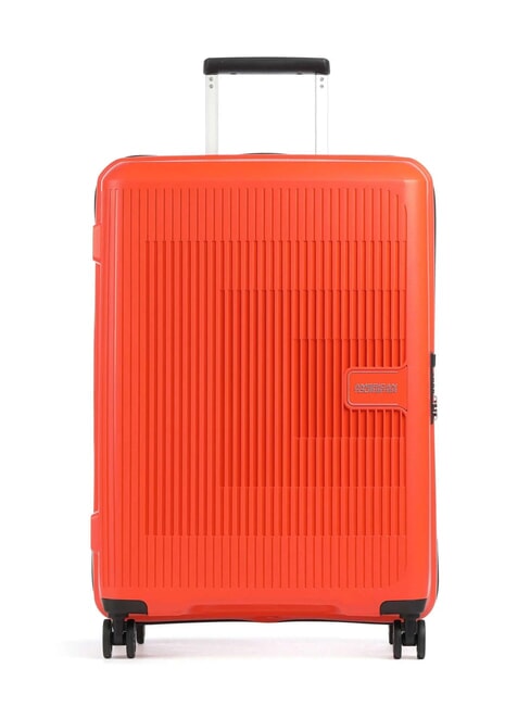 AMERICAN TOURISTER AEROSTEP Erweiterbarer mittelgroßer Trolley HELLES ORANGE - Harte Trolleys
