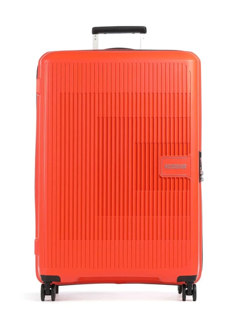 AMERICAN TOURISTER AEROSTEP Großer erweiterbarer Trolley HELLES ORANGE - Harte Trolleys