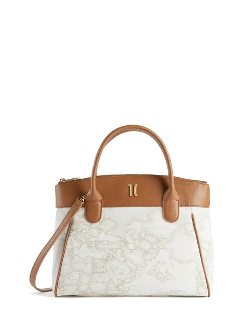 ALVIERO MARTINI PRIMA CLASSE HERITAGE GEO Handtasche mit Schultergurt Weiß - Damentaschen