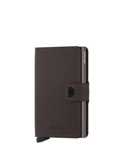 SECRID MATTE  Geldbörse mit RFID-blockierendem Kartenhalter Trüffel - Brieftaschen Herren