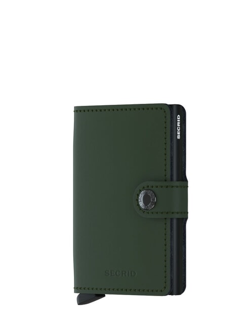 SECRID MATTE  Geldbörse mit RFID-blockierendem Kartenhalter grün schwarz - Brieftaschen Herren