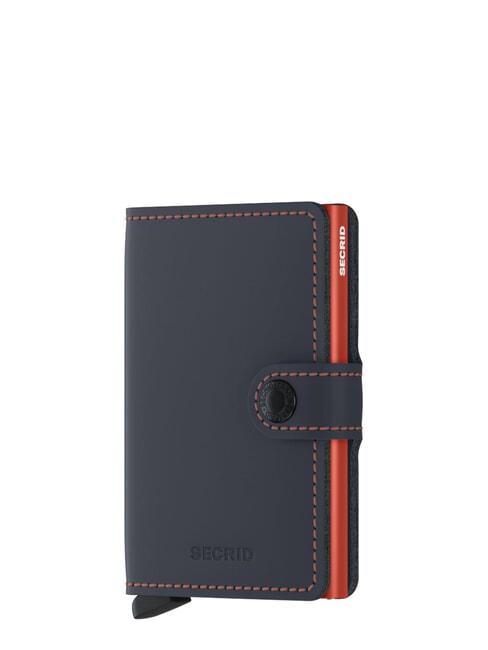 SECRID MATTE  Geldbörse mit RFID-blockierendem Kartenhalter nachtblau & orange - Brieftaschen Herren