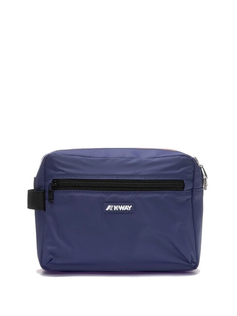 KWAY DEMU Nylon-Kosmetiketui tiefes Kobaltblau - Beauty-Case