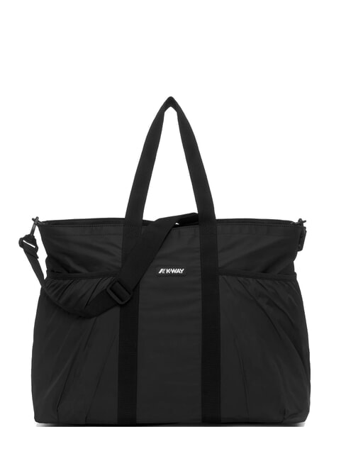 KWAY SAINT MALO Maxi-Strand-Shopper mit 3 Federmäppchen auch schwarz - Damentaschen