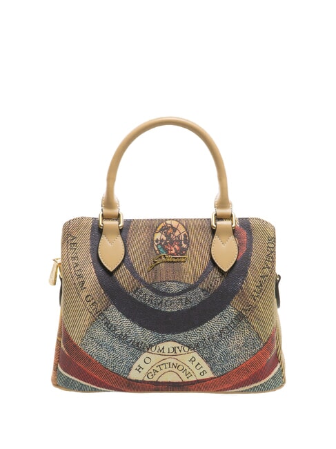 GATTINONI PLANETARIUM Mittelgroße Handtasche mit Schultergurt klassisch/beige - Damentaschen