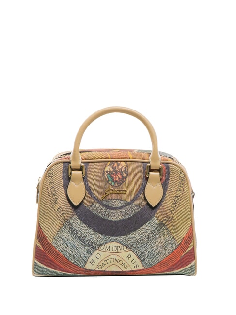 GATTINONI PLANETARIUM Mittelgroße Kuppeltasche mit Schultergurt klassisch/beige - Damentaschen