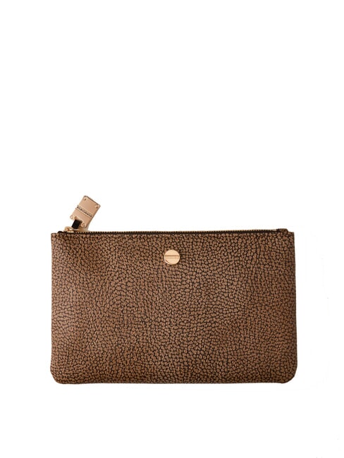 BORBONESE VITE COATED Geprägter Stoffbeutel op / natu - Etuitaschen &amp; Necessaire