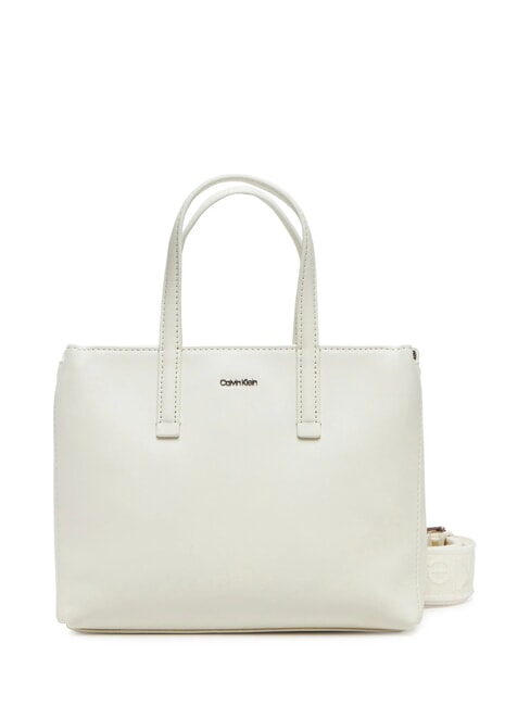 CALVIN KLEIN CK MUST SMALL Handtasche mit Schultergurt Kreide - Damentaschen