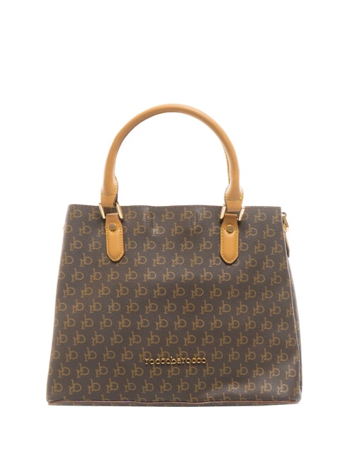 ROCCOBAROCCO MONOGRAM Handtasche mit Schultergurt braun - Damentaschen