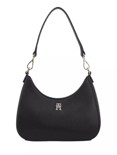 TOMMY HILFIGER TH LOGOTAPE Umhängetasche, mit Schultergurt Schwarz - Damentaschen