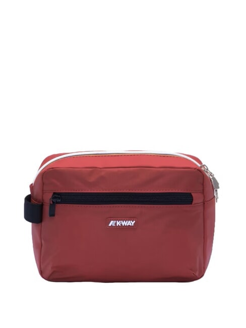 KWAY DEMU Nylon-Kosmetiketui rot bräunlich - Beauty-Case