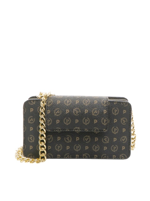 POLLINI HERITAGE CLASSIC Clutch mit Schulterriemen schwarze Bronze - Damentaschen