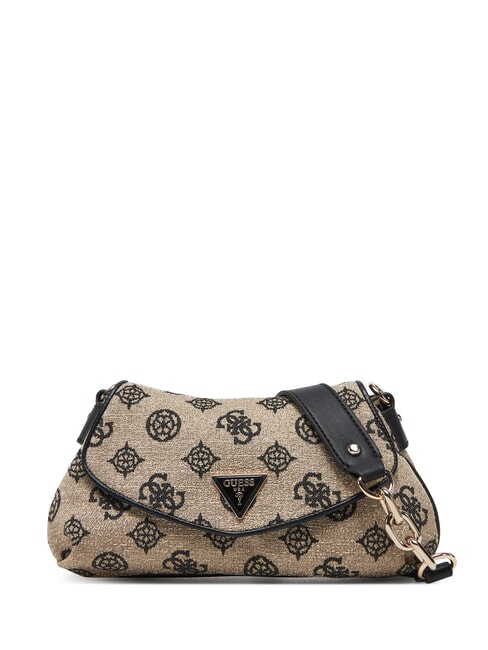 GUESS BEYZA  Umhängetasche schwarzes Logo - Damentaschen