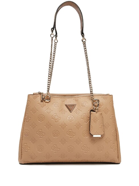 GUESS CRESIDIA Umhängetasche BEIGE - Damentaschen