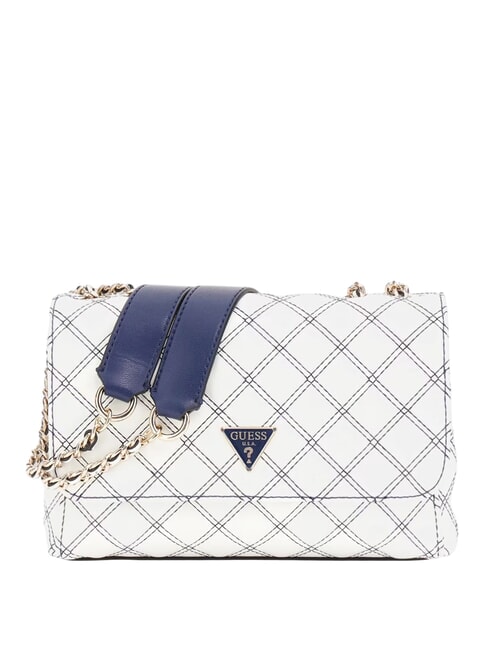 GUESS CRUISE  Mini Schultertasche / Crossbody Tasche weiß/marine - Damentaschen