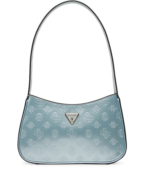 GUESS ARNELA  Umhängetasche puderblaues Logo - Damentaschen