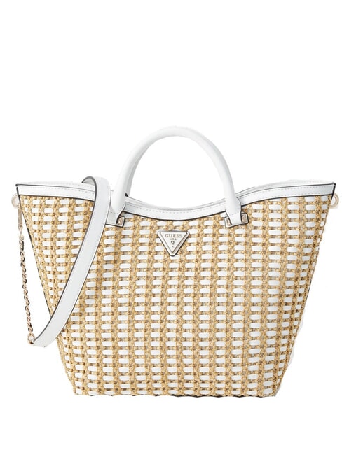 GUESS ATALIA  Handtasche, mit Schultergurt natürliches Weiß - Damentaschen