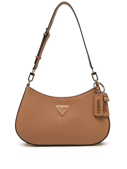 GUESS NOELLE Umhängetasche mit Reißverschluss oben BEIGE - Damentaschen
