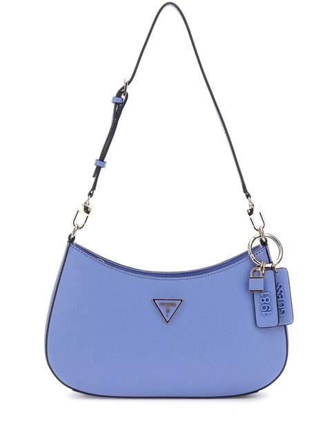 GUESS NOELLE Umhängetasche mit Reißverschluss oben stürmisches Blau - Damentaschen