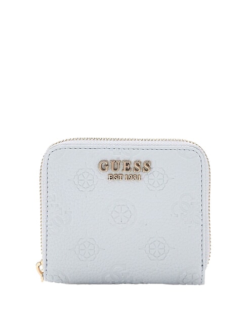 GUESS CRESIDIA  Mini-Geldbörse mit umlaufendem Reißverschluss puderblau - Brieftaschen Damen