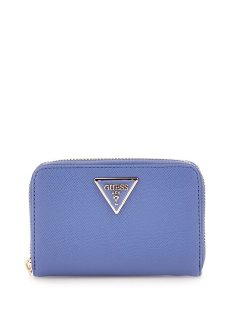 GUESS LAUREL  Mittelgroße Geldbörse mit umlaufendem Reißverschluss stürmisches Blau - Brieftaschen Damen
