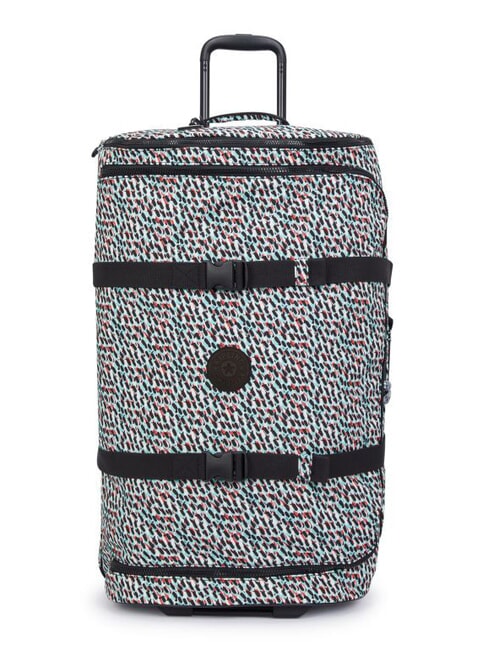 KIPLING AVIANA L Großer Trolley abstrakter Druck - Halbharte Trolleys