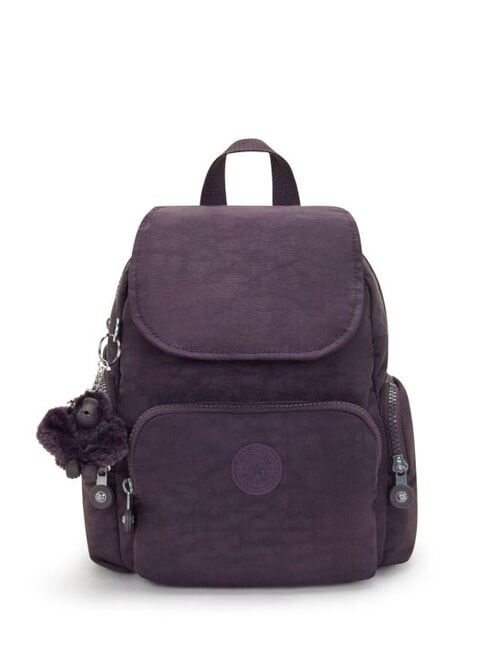 KIPLING CITY ZIP MINI Kleiner Rucksack mit Klappe ultimative Pflaume - Damentaschen