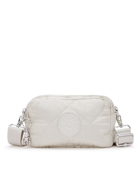 KIPLING MILDA Gesteppte Umhängetasche luftige beige Steppdecke - Damentaschen