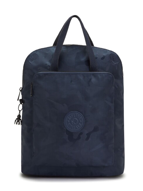 KIPLING KAZUKI Wandelbarer Rucksack, 15"-Laptophalter sati / camo / blau - Rucksäcke für Schule &amp; Freizeit