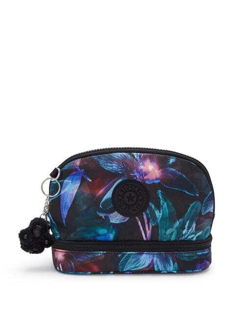 KIPLING MULTI KEEPER Schönheit mit Reißverschluss an der Unterseite geisterhafte Orchidee - Beauty-Case