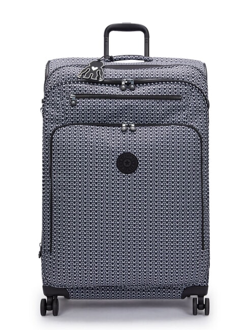 KIPLING NEW YOURI SPIN L Großer Trolley Signatur-Druck - Halbharte Trolleys
