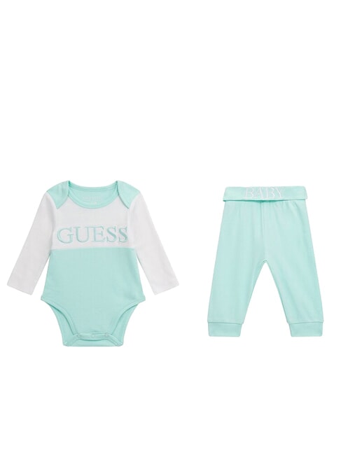 GUESS KIDS Body und Hose Set aqua Brise - Strampler und Baby-Outfits