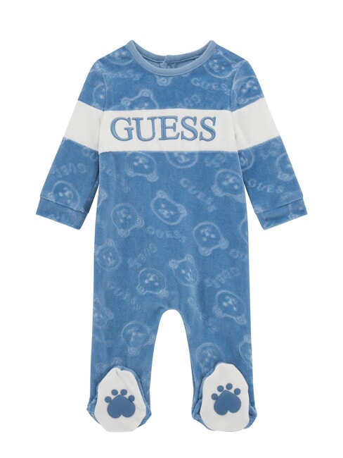 GUESS KIDS Chenille-Overall für Neugeborene Starstruck-Wäsche - Strampler und Baby-Outfits