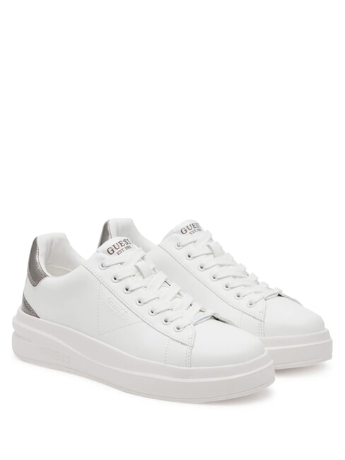 GUESS ELBINA Turnschuhe Weißwein-Gun-Metal - Damenschuhe