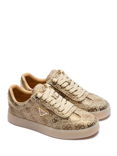 GUESS JAZLIE2 Turnschuhe Gold - Damenschuhe