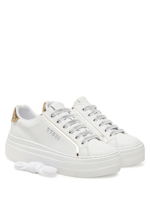 GUESS AMERIA  Turnschuhe weißes Platin - Damenschuhe