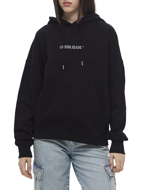 GUESS JEANS EMBRO Kapuzenpullover jetbla - Sweatshirts Damen
