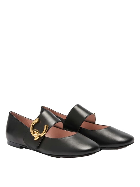 COCCINELLE C-ME SMOOTH  Lederschuhe Schwarz - Damenschuhe