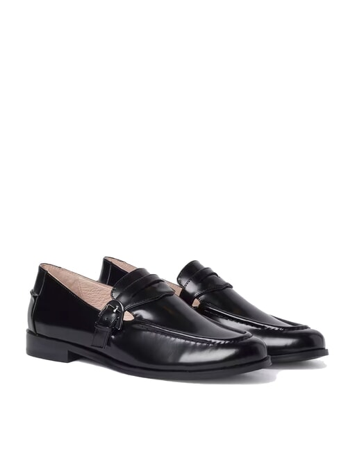 COCCINELLE LORD SHINY  Mokassins aus Leder Schwarz - Damenschuhe