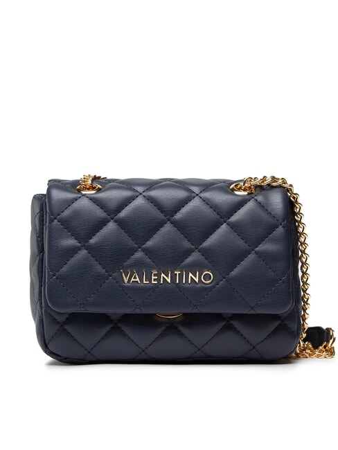 MARIO VALENTINO OCARINA Mini-Umhängetasche mit Steppmuster Blau - Damentaschen