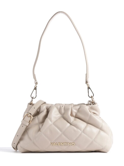 MARIO VALENTINO OCARINA Gesteppte Clutch mit Schultergurt ecru - Damentaschen